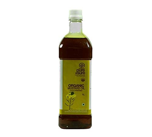 Pure & Sure Organic Mustard Oil, 1L
