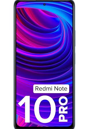 Redmi Note 10 Pro (Glacial Blue, 6GB RAM, 128GB Storage) -120hz Super Amoled Display|64MP with 5mp Super Tele- Macro
