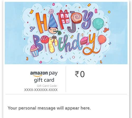 Amazon Pay eGift Card - Happy Birthday - Fun Doodle By Alicia Souza