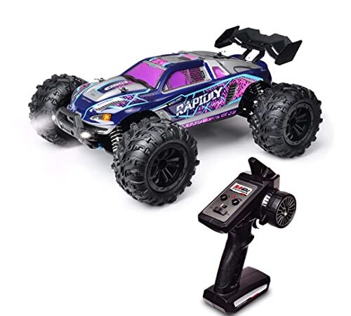 Tygatec Supersonic RC Stunt Car, Hobby Grade 1:16 Scale with Remote Control High Speed Racing Car 2.4GHz, Max Speed Upto 45 km/h,for Boys and Girls Toys Gifts with Cool LED Lighting